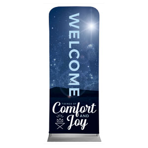 Comfort and Joy 2'7" x 6'7" Sleeve Banners