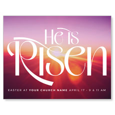 He Is Risen Light 