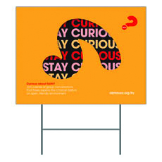 Alpha Stay Curious Orange 