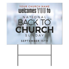 Back to Church Welcomes You Logo 