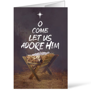 O Come Adore Manger  Bulletins