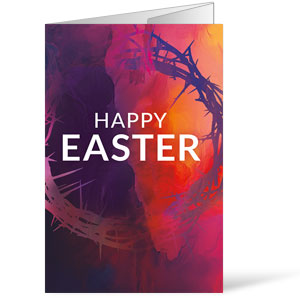 Vibrant Paint Easter Bulletins