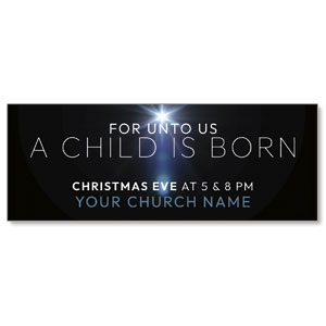 Unto Us A Child is Born ImpactBanners