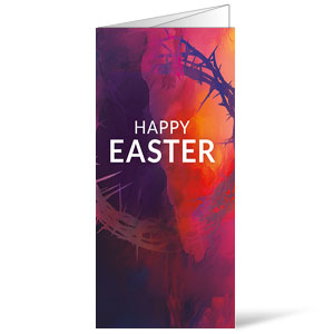 Vibrant Paint Easter Bulletins