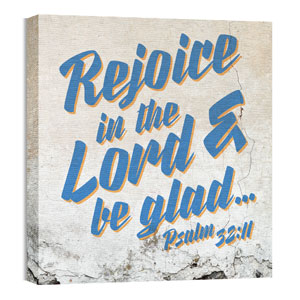 Mod Psalm 32 11 24 x 24 Canvas Prints