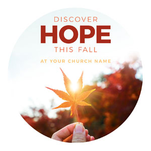Fall Discover Hope Circle InviteCards 