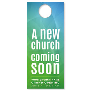 A New Church DoorHangers