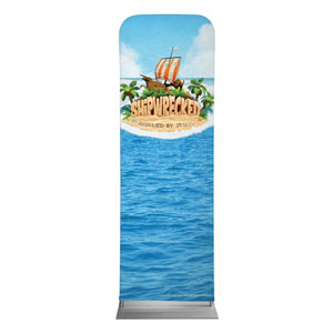 Shipwrecked 2' x 6' Sleeve Banner
