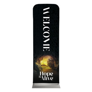 Hope Is Alive Tomb 2' x 6' Sleeve Banner