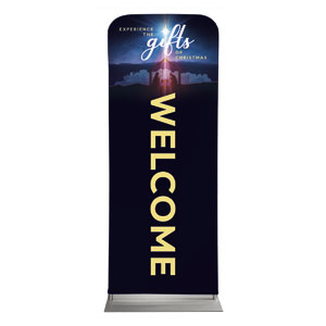 Experience the Gifts of Christmas 2'7" x 6'7" Sleeve Banners