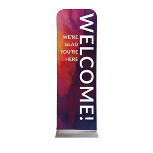 Vibrant Paint 2' x 6' Sleeve Banner