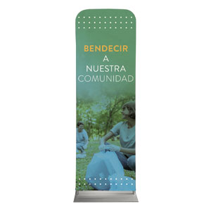 Blessing Our Community - Spanish 2' x 6' Sleeve Banner