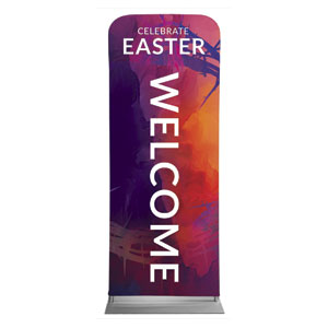 Vibrant Paint Easter 2'7" x 6'7" Sleeve Banners