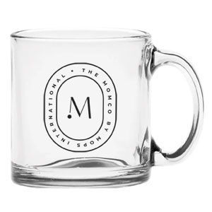 MomCo Glass Mug Promotional Items