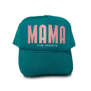 MomCo "MAMA" Trucker Hat - Teal SpecialtyItems