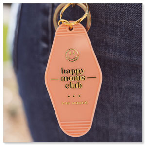 MomCo Happy Moms Club Keychain SpecialtyItems