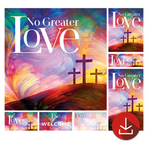 No Greater Love Church Graphic Bundles
