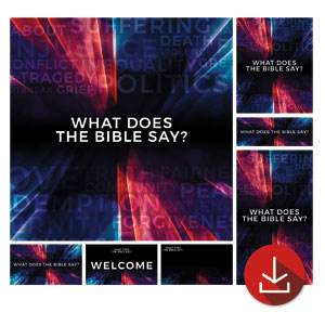 WelcomeOne Bible Say Church Graphic Bundles