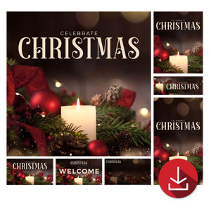 Christmas at Candle Church Graphic Bundles