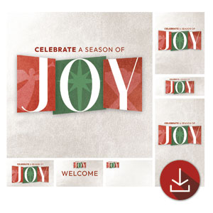 Joy Blocks Church Graphic Bundles