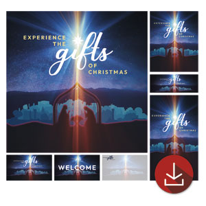 Experience the Gifts of Christmas Church Graphic Bundles