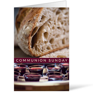 Communion Sunday Bulletins 8.5 x 11