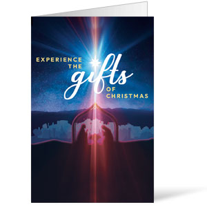 Experience the Gifts of Christmas Bulletins 8.5 x 11