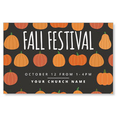 Pumpkins Hand Drawn Fall Festival 