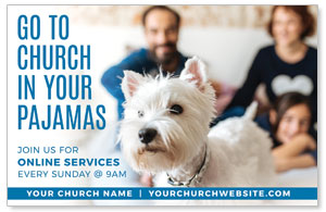 Church In Pajamas Family 4/4 ImpactCards