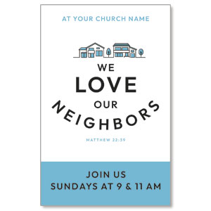 We Love Our Neighbors 4/4 ImpactCards