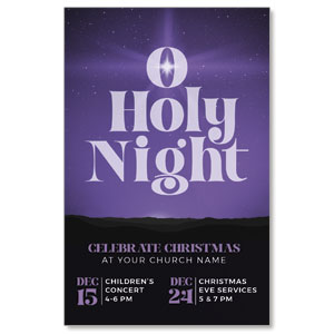 O Holy Night Star 4/4 ImpactCards