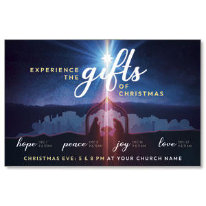 Experience the Gifts of Christmas 4/4 ImpactCards