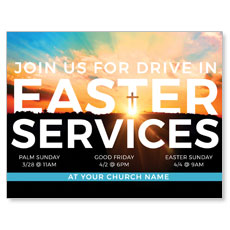 Drive In Easter Services 
