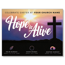 Hope Is Alive Sunrise Cross 