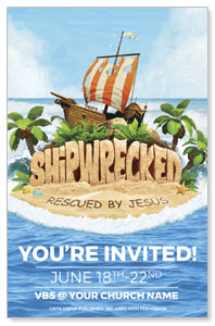 Shipwrecked Medium InviteCards