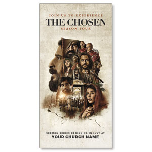 The Chosen Sermon Series 11" x 5.5" Oversized Postcards
