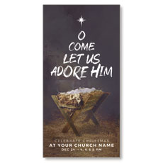 O Come Adore Manger 