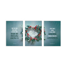 Blessings of Christmas Triptych 