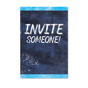 Blue Revival Invite Someone 23" x 34.5" Rigid Sign