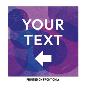 Find Your Community Your Text 34.5" x 34.5" Rigid Sign