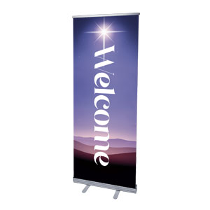 Advent Celebrate the Season 2'7" x 6'7"  Vinyl Banner