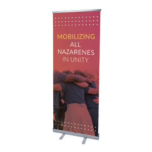 Mobilizing All Nazarenes in Unity 2'7" x 6'7"  Vinyl Banner