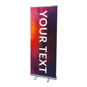 Vibrant Paint Your Text 2'7" x 6'7"  Vinyl Banner