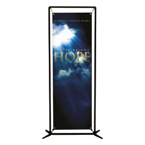 Hope Breaks Through 2' x 6' Banner