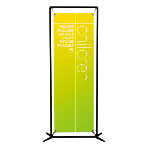 Color Wash Children 2' x 6' Banner