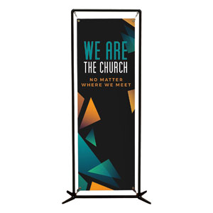 We Are The Church 2' x 6' Banner