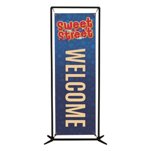 Sweet Street 2' x 6' Banner