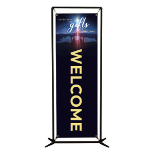 Experience the Gifts of Christmas 2' x 6' Banner