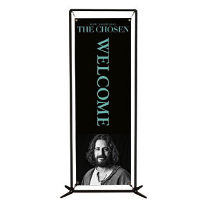 The Chosen Jesus Viewing Event 2' x 6' Banner