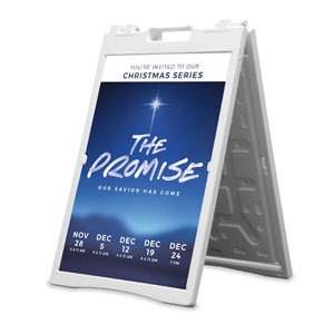 The Promise Contemporary 2' x 3' Street Sign Banners